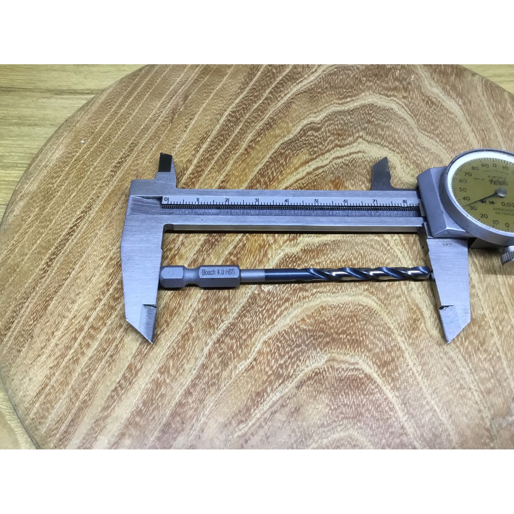 Mũi Khoan Inox BOSCH Impact 4mm-8,3Cm