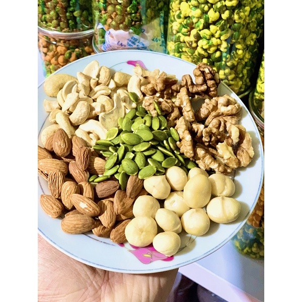 500gr ngũ vị hạt dinh dưỡng đã tách vỏ