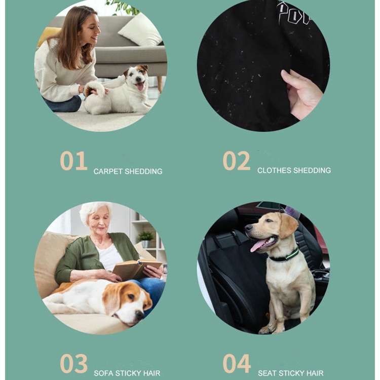 Dụng Cụ Làm Sạch Lông Thú Cưng Đa Chức Năng