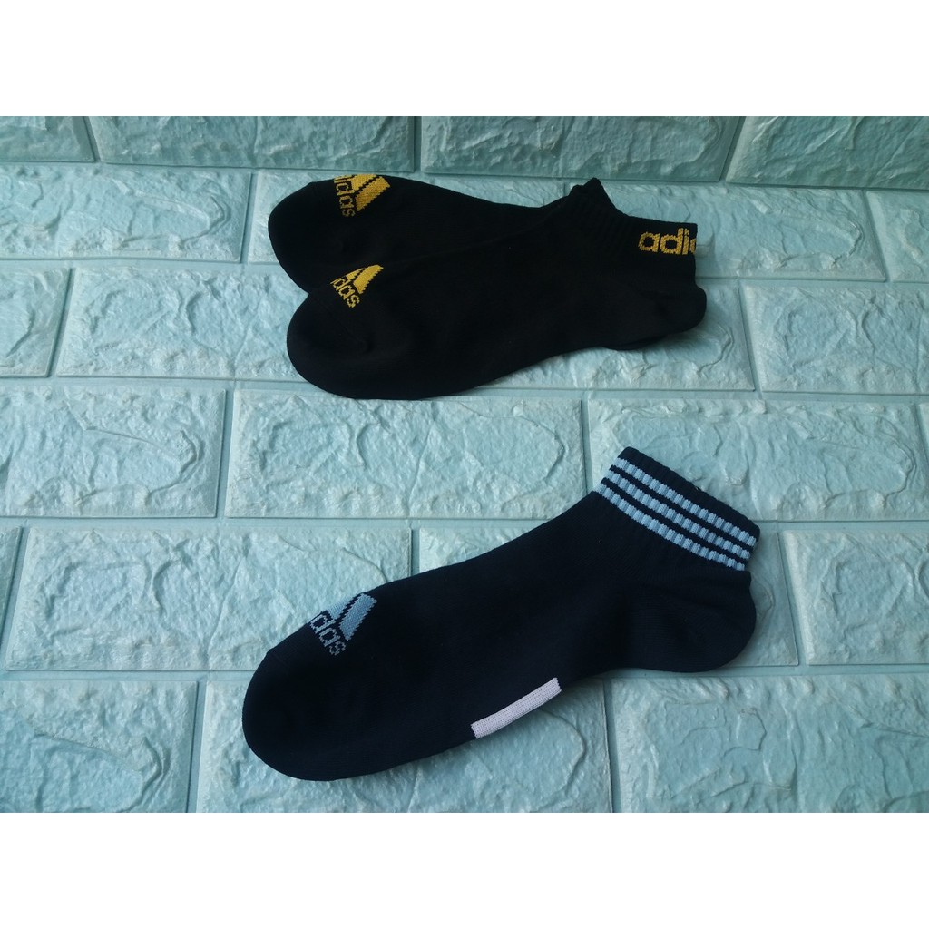 Vớ cotton hàng xịn cổ thấp màu đen