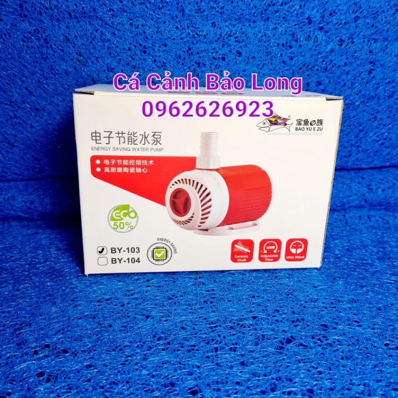 BƠM BAOYU BY 103 , BƠM LÀM SẠCH HỒ CÁ, BỂ KÍNH, BỂ THỦY SINH
