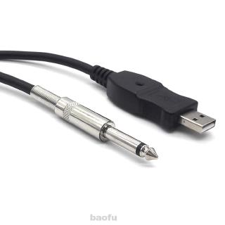 USB To XLR 6.3mm Jack Guitar Accessories Audio Cable