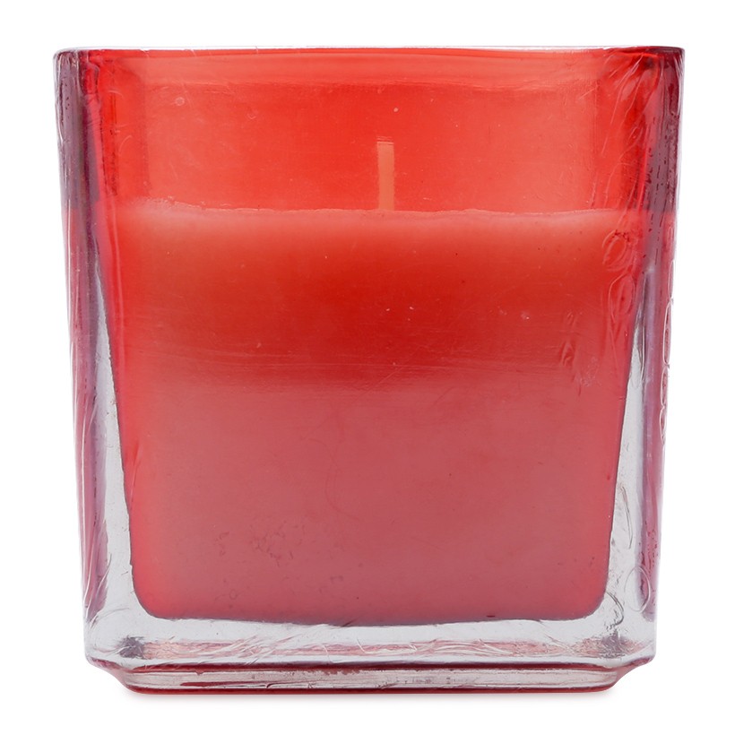 Ly nến thủy tinh Miss Candle FtraMart D8H8 (Cam)