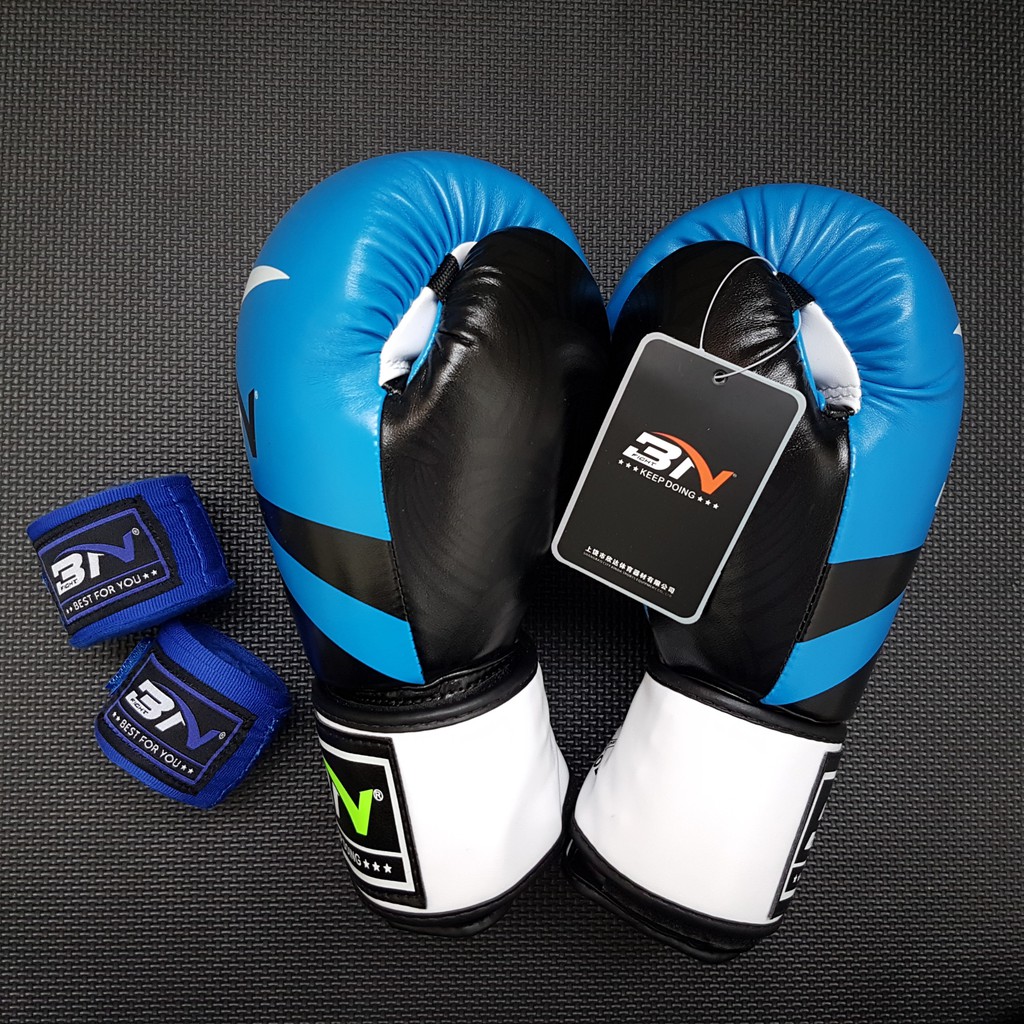 Găng Boxing - KickBoxing - MuayThái hãng BN Xanh