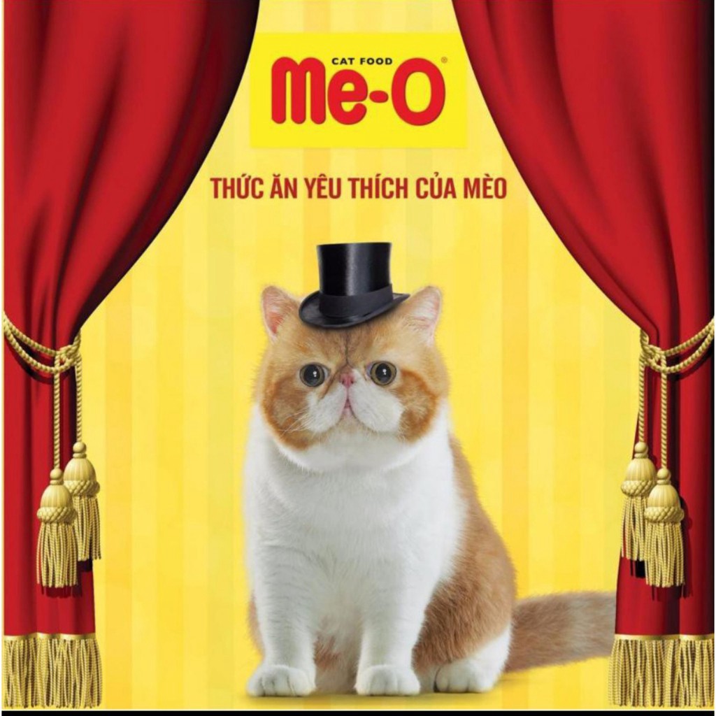 Hạt cho mèo Me o cá biển 400gr 1,1kg thức ăn khô mèo con nhỏ Con Mèo Xiêm