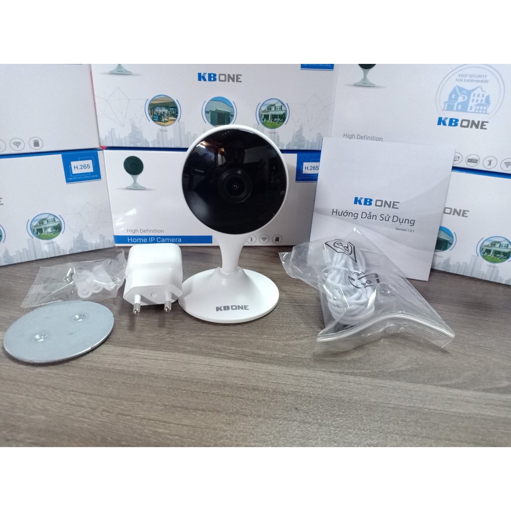 Camera IP hồng ngoại không dây 2.0 Megapixel KBVISION KBONE KN-H21W đổi thành KN-H21W-D | BigBuy360 - bigbuy360.vn
