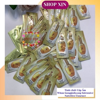 Gói Sample Whoo Intensive Nutritive Essence 1ml Tinh Chất Dưỡng Da