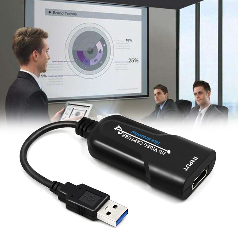 Card ghi tín hiệu hình ảnh video độ phân giải cao mini chuyển cổng HDMI sang USB