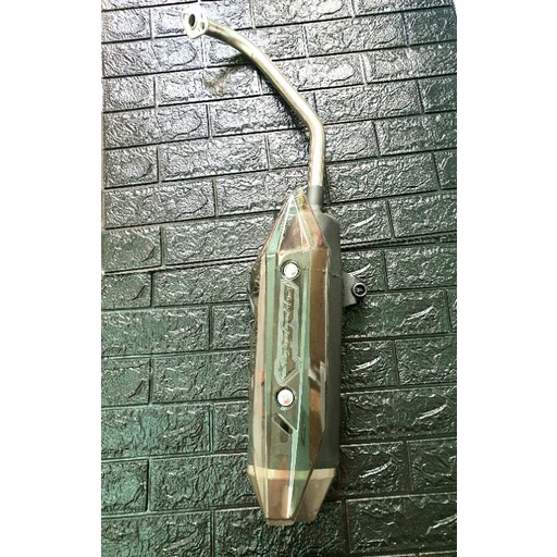 Pô KKPS gồm bát chống nóng (bản cao cấp) cho Vario Air Blade Luvias mio lead click sh lead nouvo.