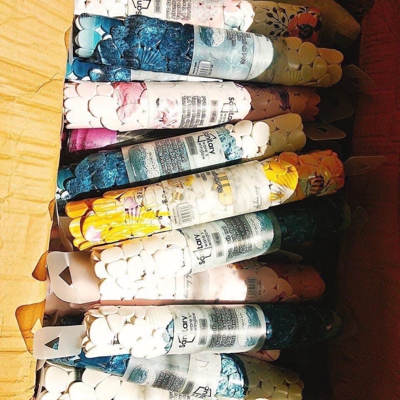 Thảm chống trơn nhà tắm họa tiết nhiều màu