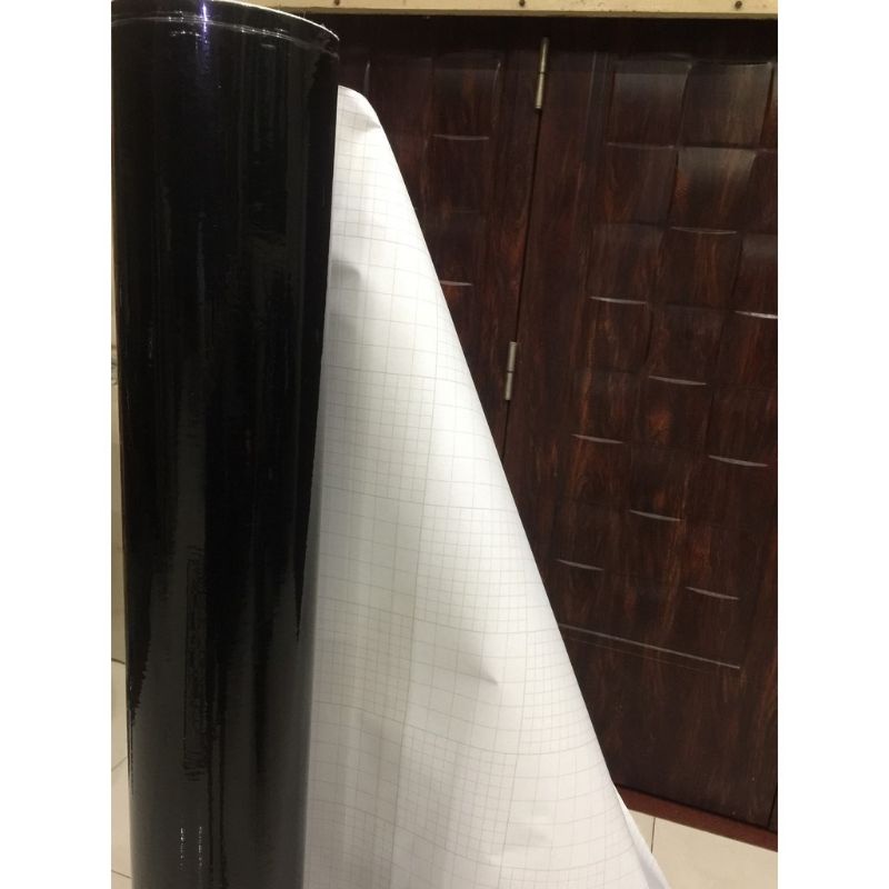 120x100cm decal đen bóng dán ô tô,oto,xe máy và vật dụng khác