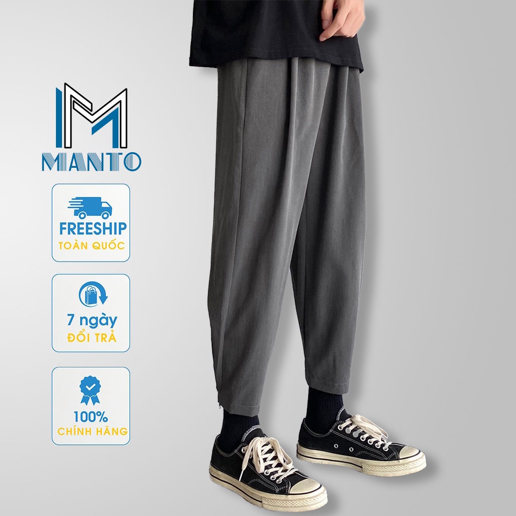 Quần jogger thun nam phong cách hàng quốc MANTO FASHION JOGGER247