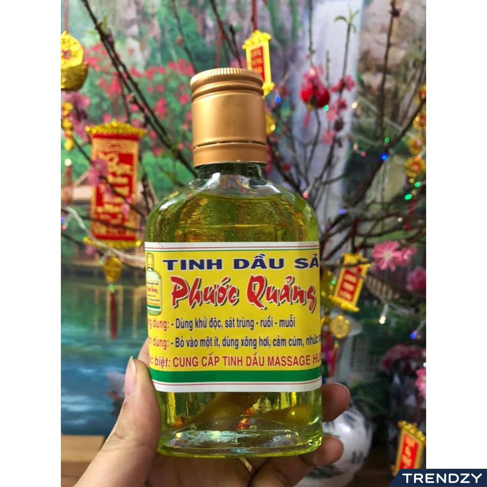 Tinh Dầu Sả Phước Quảng đặc biệt loại 1 : 100ML