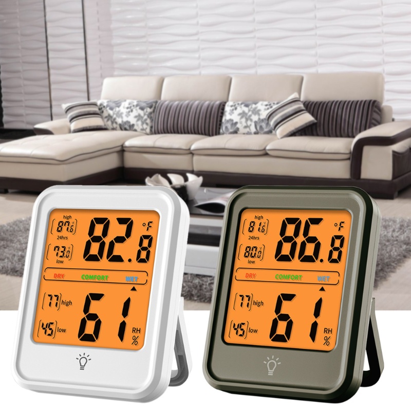 Nhiệt kế đo độ ẩm trong nhà ngoài trời°C C C°Máy đo độ ẩm nhiệt độ Festoon