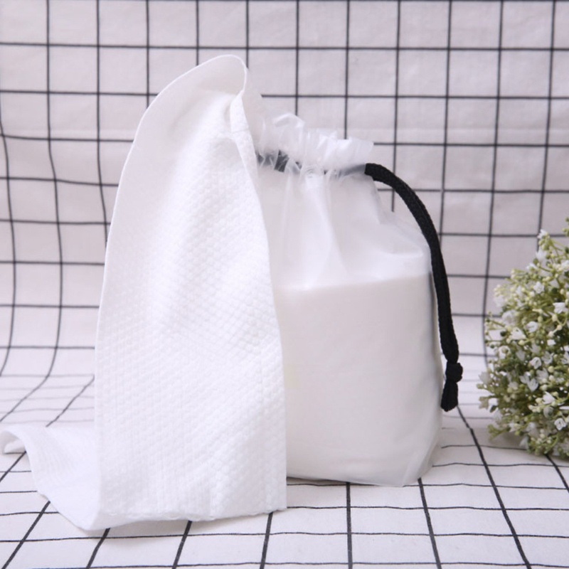 Khăn Lau Mặt Bằng Cotton Siêu Mềm Dùng Một Lần Tiện Dụng