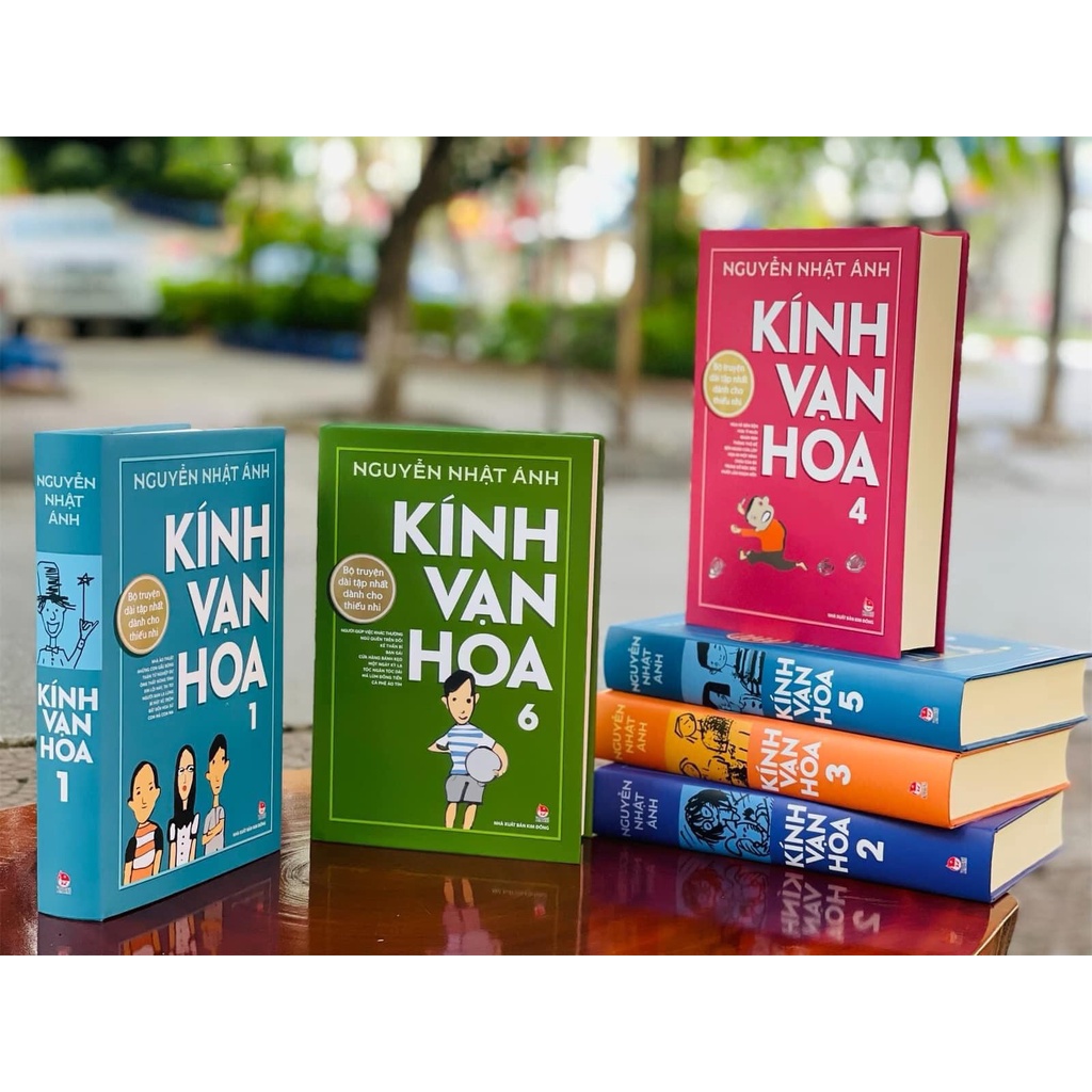 Sách Nguyễn Nhật Ánh - Kính Vạn Hoa -  Trọn Bộ 6 Tập Bìa Cứng - Ấn Bản Kỉ Niệm 65 Năm NXB Kim Đồng