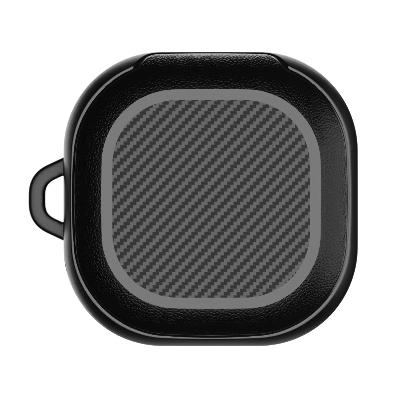 Vỏ bọc silicon bảo vệ hộp sạc tai nghe Samsung Galaxy Bud Live kèm móc treo