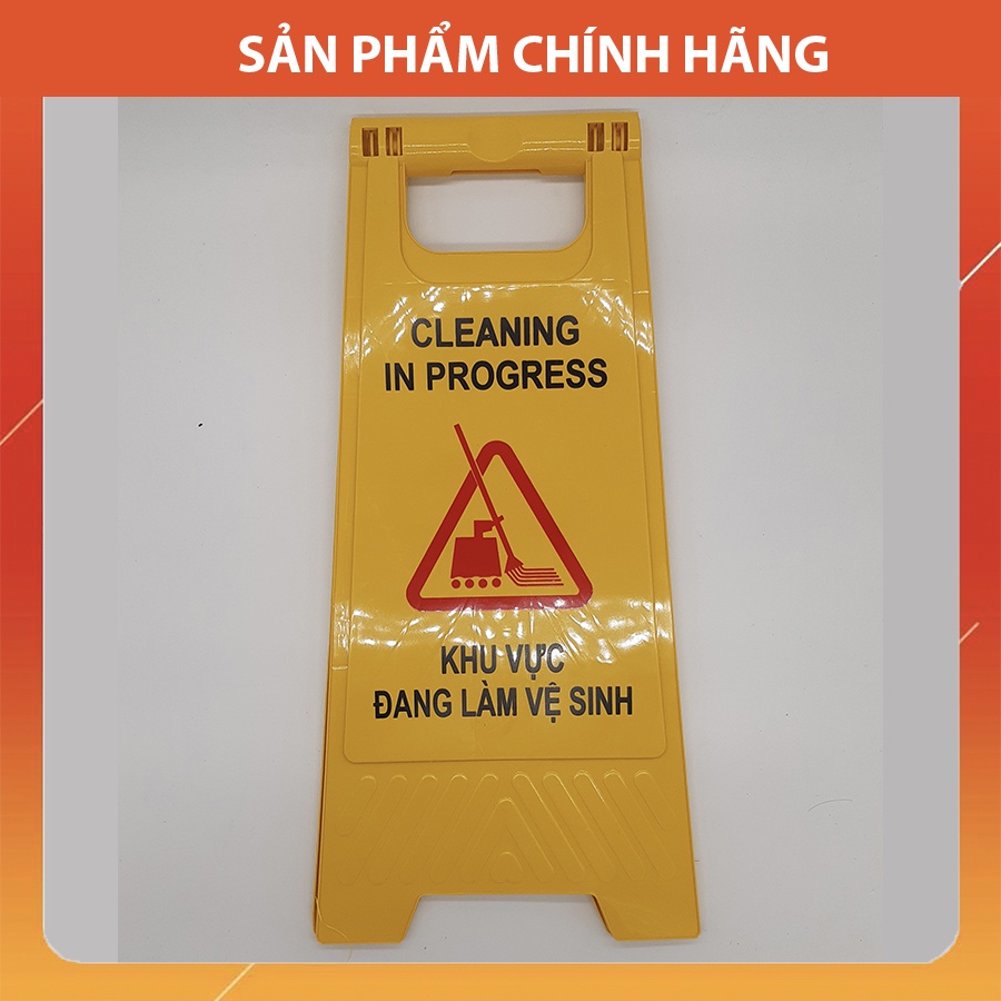 Bảng nhựa cảnh báo Vệ Sinh - chất lượng cao