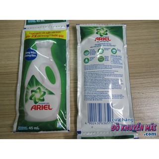 nước giặt Ariel 45ml