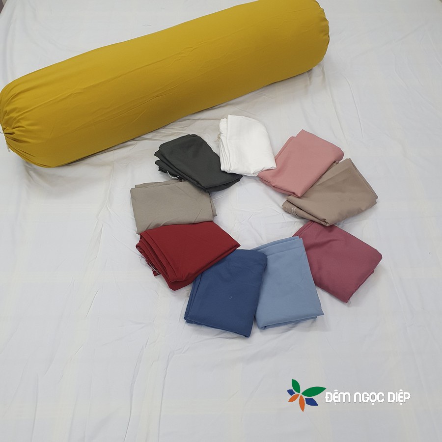 Vỏ gối ôm cotton tici kích thước 35x100cm có dây rút 2 đầu | BigBuy360 - bigbuy360.vn