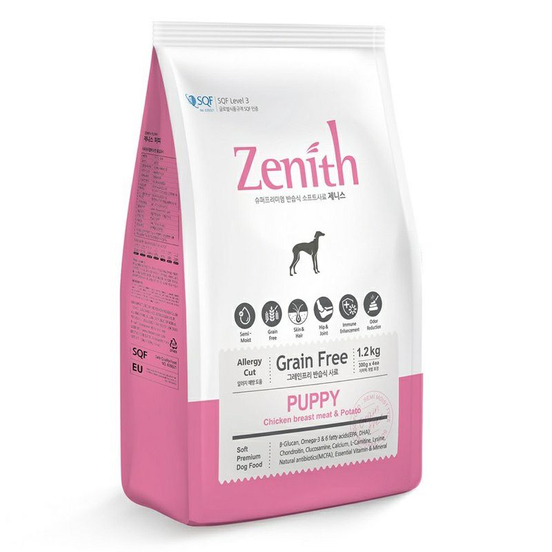 [Mã PET50K giảm Giảm 10% - Tối đa 50K đơn từ 250K] zenith puppy hạt mềm cho chó nhỏ túi 1,2kg