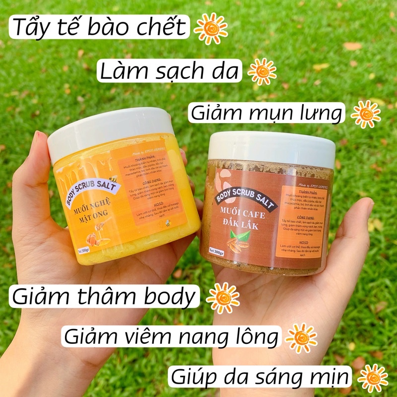 MUỐI TẨY TẾ BÀO CHẾT - Mờ thâm, mịn da