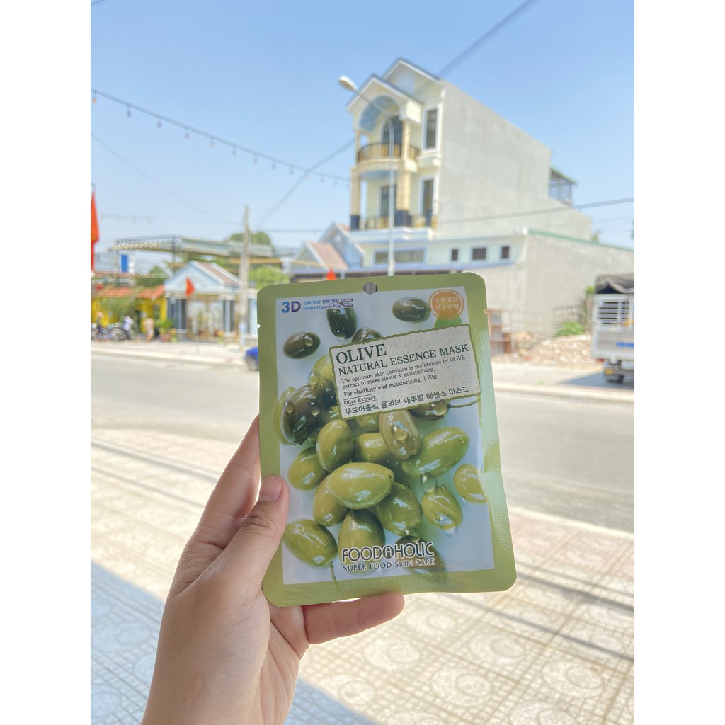 Mặt nạ trắng da 3D Foodaholic Hàn Quốc