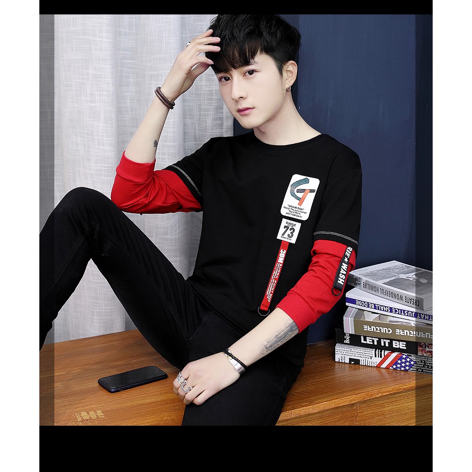 Áo thun nam tay dài 4YOUNG thời trang Hàn Quốc siêu đẹp MT-01 | BigBuy360 - bigbuy360.vn