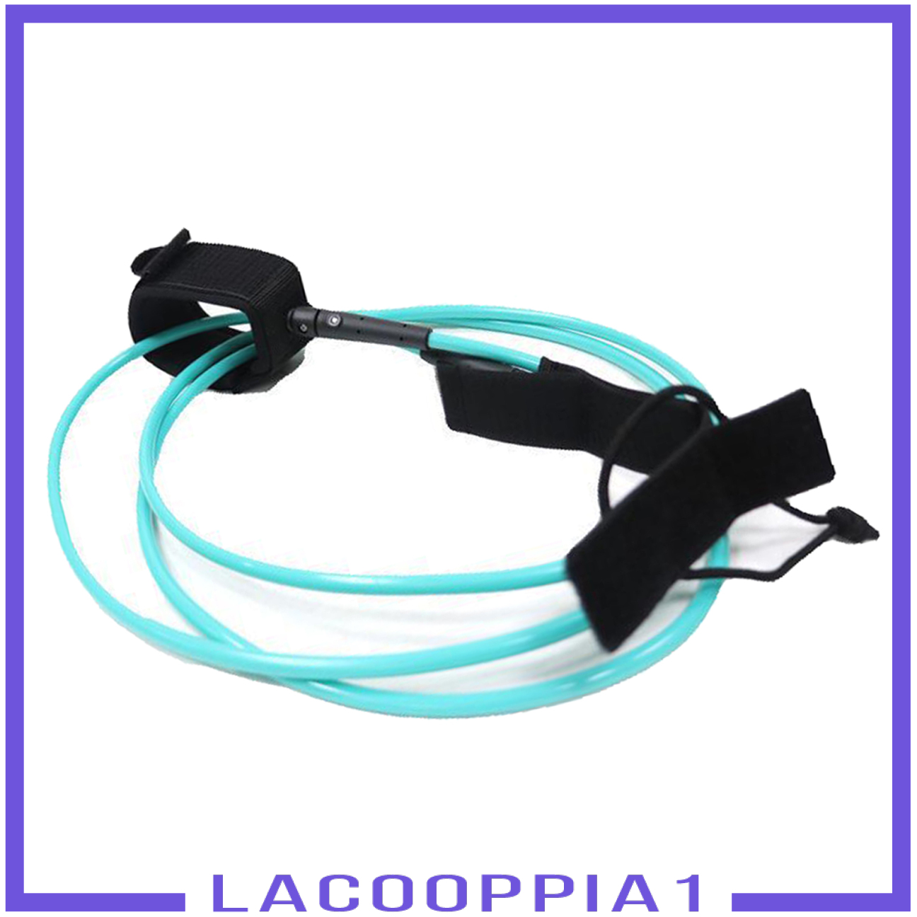 [LACOOPPIA1]10 Feet Surfing Ankle Leash Stand Up Board Leg Rope Leg Wrists Tether Cord