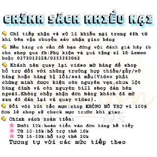 [ST6M09] Set 6 tấm sticker tiểu bạch