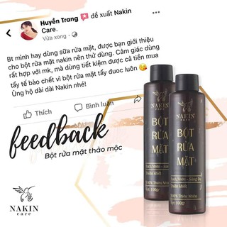 Bột Rửa Mặt Thảo Mộc NaKin