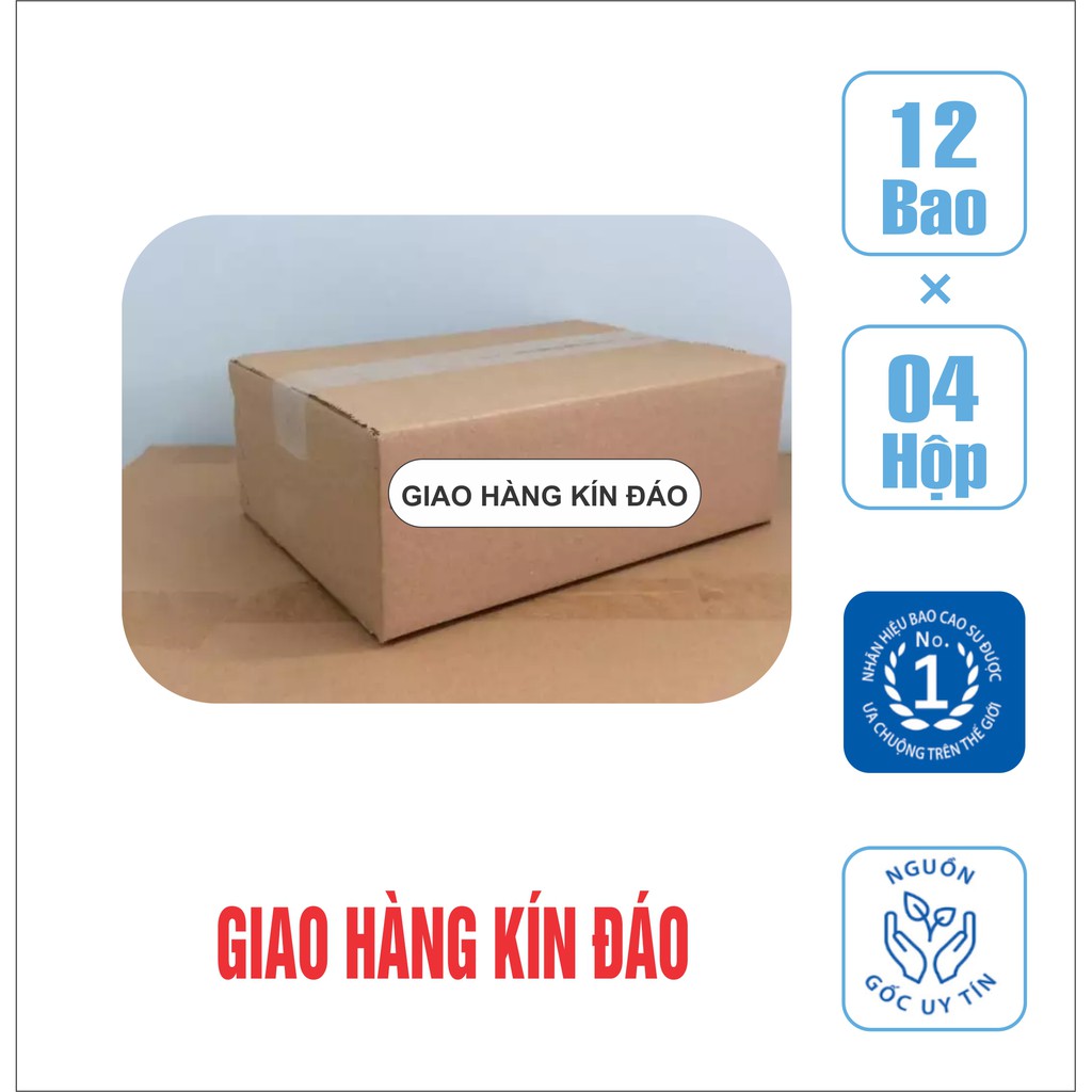 dts1942  [Land50A - giảm giá 50% được xem hàng] Bao cao su Durex Pleasuremax hộp 3 chiếc