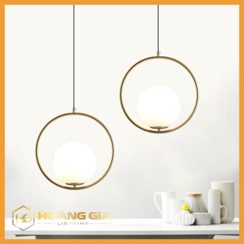 Đèn Thả Trần Hiện Đại - Đèn Thả Bàn Ăn Cao Cấp Loại To D20cm kèm bóng LED chuyên dụng - Tô điểm cho không gian sống