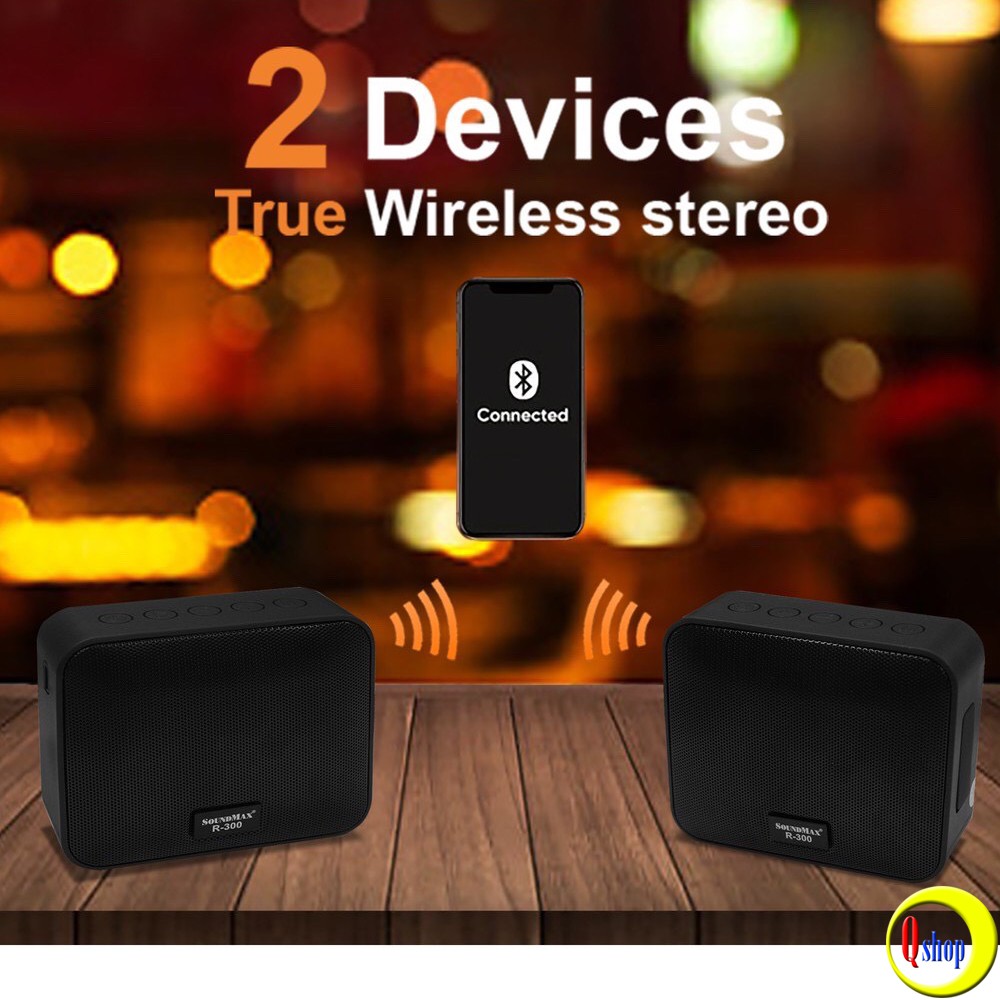 Loa Di Động Bluetooth SoundMax R300 - Chính hãng