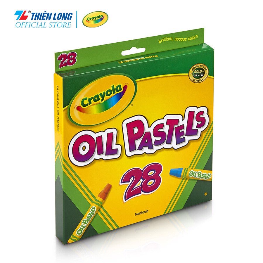 Bộ bút sáp dầu 28 màu CRAYOLA 524628