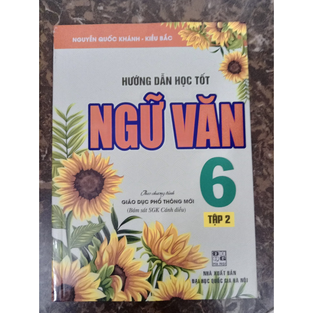 Sách - Combo Hướng Dẫn Học Tốt Ngữ Văn 6  (tập 1+tập 2) - Bám Sát SGK Cánh Diều