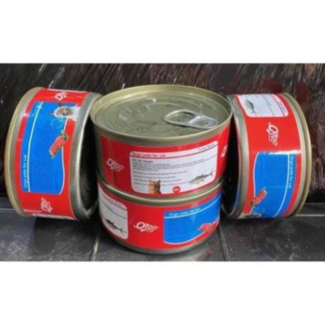 Pate Orgo Pate cho mèo (Lon lớn 170g tiết kiệm) Thức ăn ướt dạng mảnh đóng hộp cho mèo thức ăn mèo dạng sốt