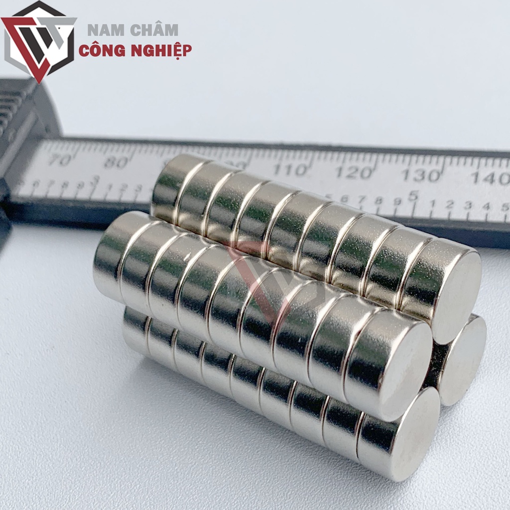 Nam châm tròn 12x5mm nam châm hút mạnh nam châm giá rẻ