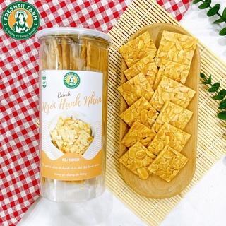 Bánh Ngói Hạnh Nhân Siêu Hạt Ăn Kiêng Chuẩn Keto Freshtii Farm