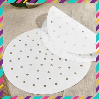Giấy nến tròn có lỗ hiệu Goodbake 18cm (combo 50 tờ)