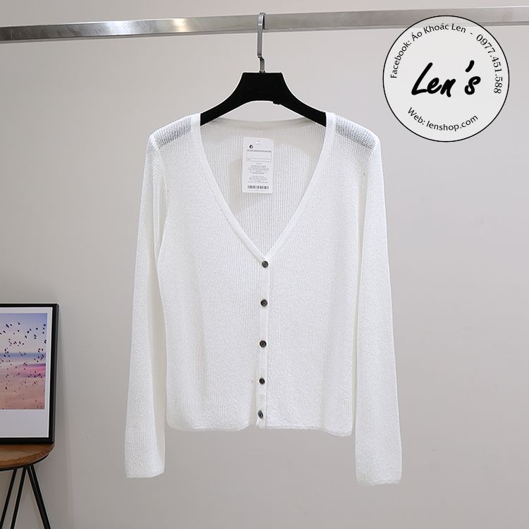 ÁO KHOÁC MỎNG NÚT NHỎ