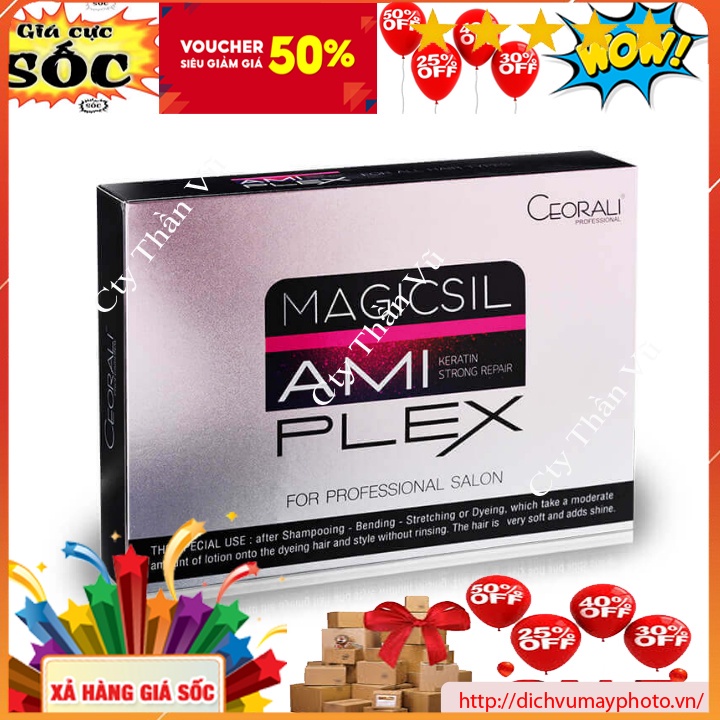 Protein Tổng Hợp Amilex Magicsil Ceorali Hàng Nhập Khẩu Chất Lượng Tốt