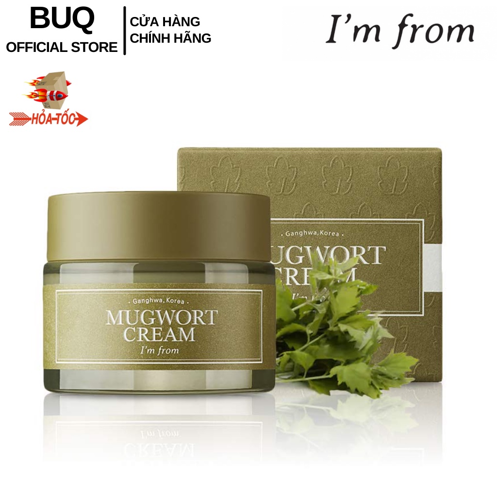 Kem Dưỡng Ngải Cứu Dưỡng Ẩm, Phục Hồi Da I'm From Mugwort Cream 50ml
