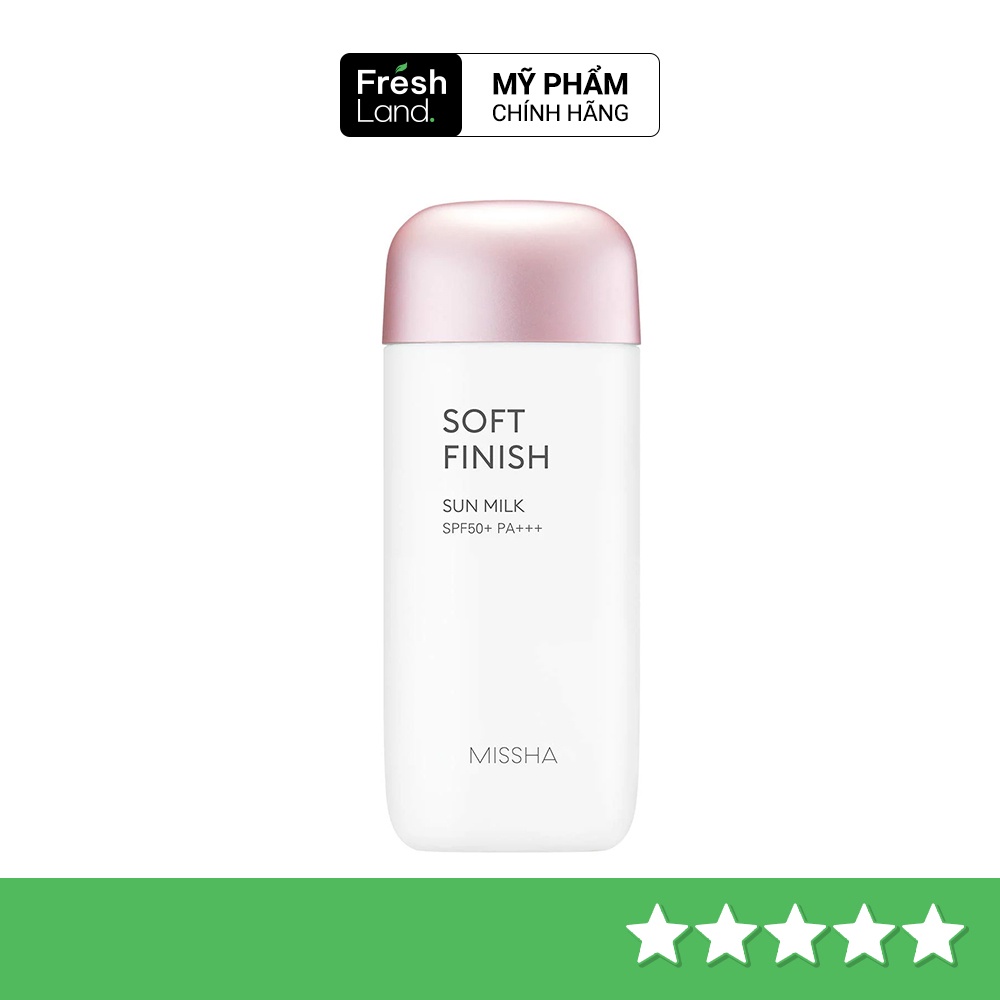 Kem chống nắng Missha Soft Finish Sun Milk 70ml