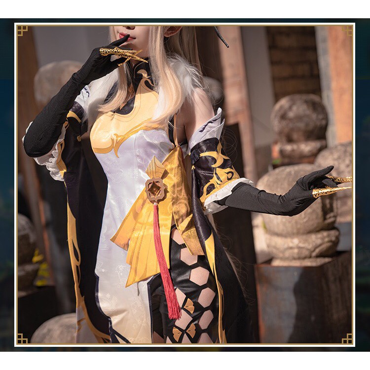 Set cosplay Ningguang Genshin Impact | BigBuy360 - bigbuy360.vn
