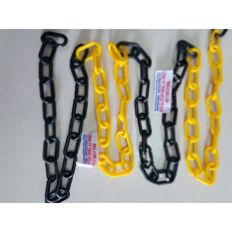 Dây xích nhựa cảnh báo an toàn/ phân luồng