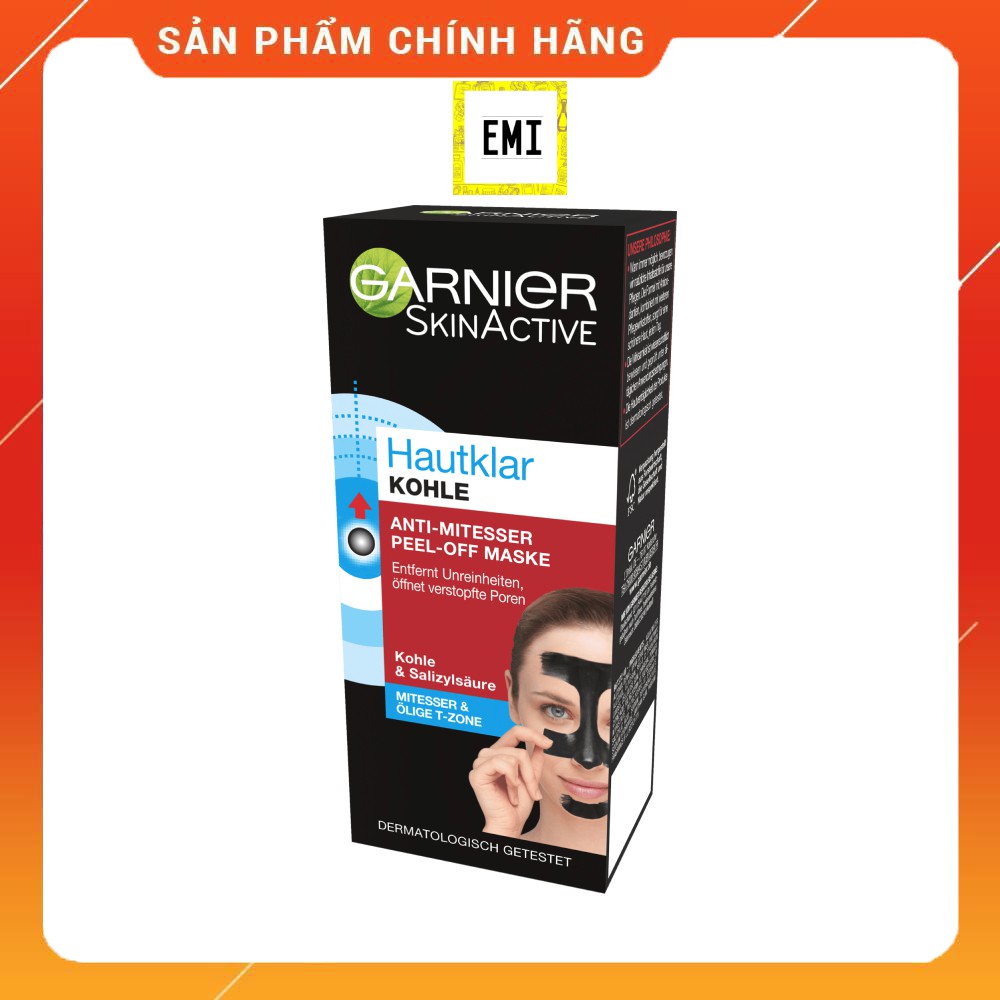 Gel lột mụn đầu đen và mụn cám Garnier-Hàng Đức