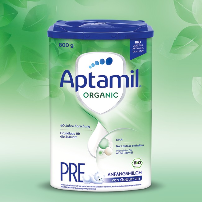 Sữa Aptamil Organic Anfangsmilch Đủ Số [Hàng Đức Bill Rossmann]