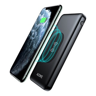 Pin Sạc Dự Phòng 10.000mAh ACOME AP106 Sạc Không Dây Qi 10W Sạc Nhanh PD + QC3.0 18W - BẢO HÀNH 18 THÁNG