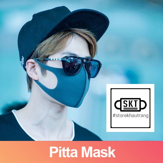 Set 3 Khẩu trang PITTA ⭐FREESHIP⭐ 1 Gói 3 Cái Khẩu Trang Dạng Mút Bọt Biển (Hàng Gia Công Loại Dày) | BigBuy360 - bigbuy360.vn